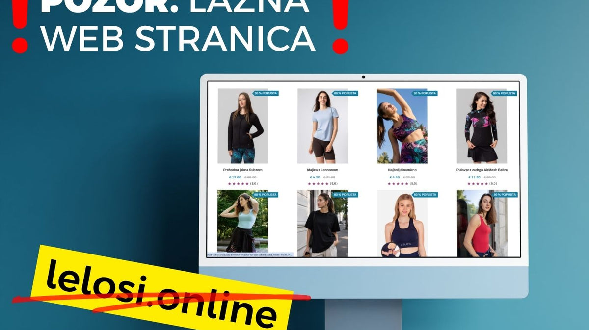 Upozorenje na lažne web-stranice
