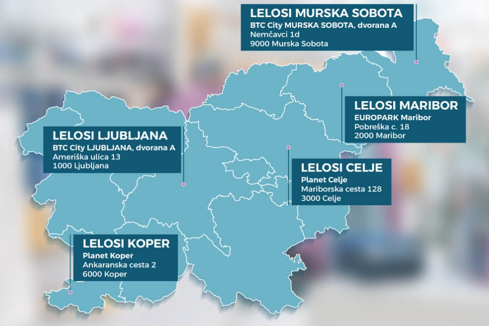 Posjetite naše fizičke trgovine