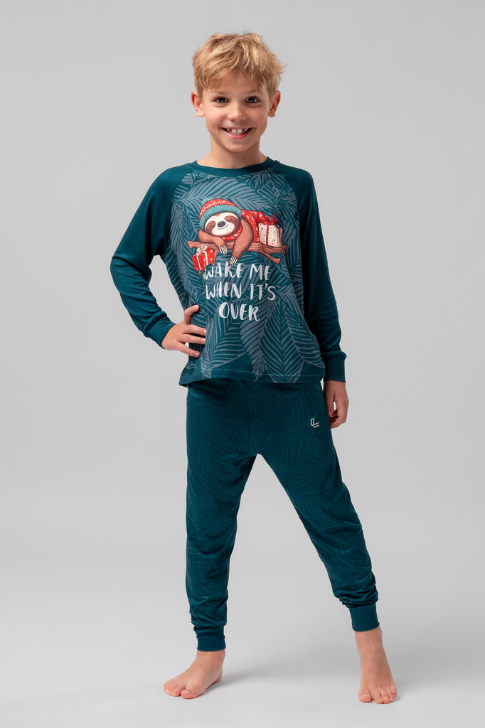 lelosi pidžama za dječake  bradypus 0