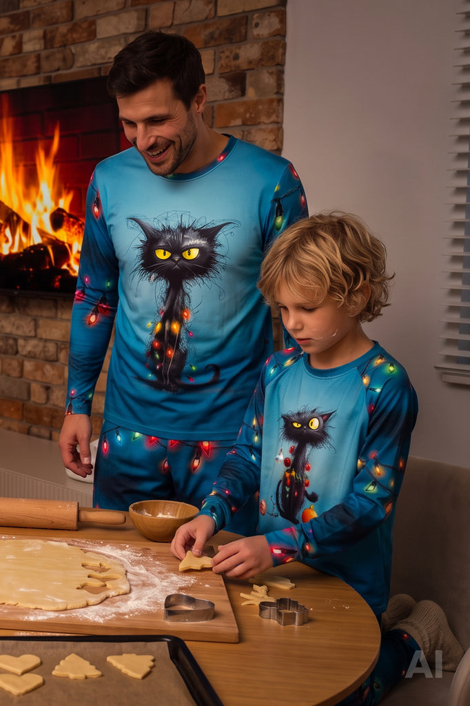 lelosi muška pidžama catvibe 0