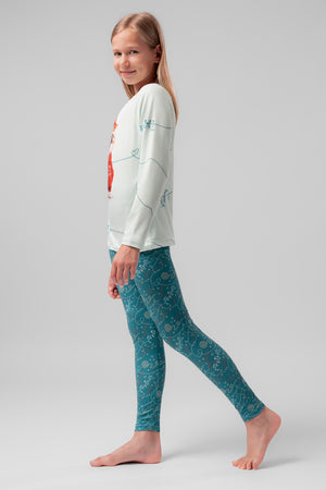 lelosi pidžama za djevojčice tabby 1